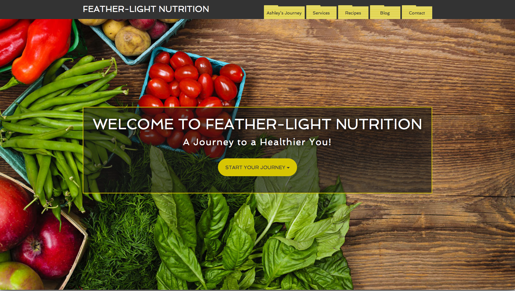 Feather-Light Nutrition Website